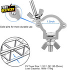 10pcs Small Size Truss Clamp Stage Lights  1 18-1 38  30-35mm for 30-35mm Od T  