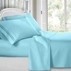 1800 Series 4 Piece Bed Sheet Set Hotel Luxury Ultra Soft Deep Pocket Sheets Set