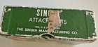 Vintage Singer Sewing Machine Attachments Lot W  Green Box No  9635 Usa