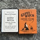 Vintage Gypsy Witch Fortune Telling Playing Cards W  Box
