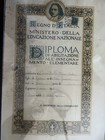 Kingdom Of Italy Teaching Qualification Diploma Original October 21 1933