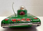 Vintage Mf-956 Chinese Sparkling Fire Space Tank Friction Tin Toy 1970 s As Is