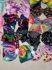 Jojo Siwa Large Hair Bows - Lot Of 17 Jojo Brand And 5 Other Bows bow Hanger 