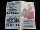 Vintage May 27  1973  Plaza De Toros Torremolinos  Bullfighter Event Brochure
