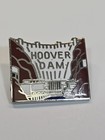 Hoover Dam Nevada Souvenir Lapel Pin Brown   White 