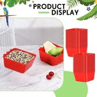 Cage Cups 60-pk Red 1 Pint 16 Fl Oz Hanging Feed   Water Cups Chicken Poultry