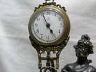 Wonderful Attractive Copper Statue Decor Swing Machine Clock Collect 