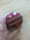 Vtg J S Lilley Classic Handmade English Uk Cricket Red Ball Leather 