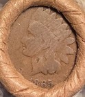 Unsearched Old Estate Wheat Cent Roll Indian Head Vintage Penny Silver Finds  r0