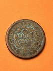 1853 Braided Hair Large Cent  Free Shipping