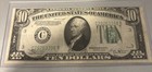 1934b  10 Federal Reserve Note With Serial Number Shift Error Free Shipping