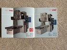 Sip 640 And Sip 740 Jig Boring Machine Sales Catalog  Swiss Made