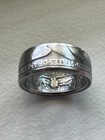 Walking Liberty Half Dollar Coin Ring  90  Silver  Sizes 7 - 12