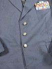 Vintage Dress Blue Military Us Air Force Jacket Coat Size 48s W pins 
