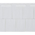 Novikshake 14 5in X 48 75in Rs Roughsawn Shake Polymer Siding In White  12 Panel