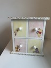 Disney Winnie The Pooh Jewelry   Trinket Box Lined Drawers Kreisler Vg   Vintage