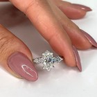 950 Platinum Marquise Diamond Elegant Ring 2 50 Carat Igi Lab Created E F Vvs2