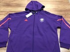Mens Xl New Adidas Mls Orlando City Sc  Full Zip Anthem Hooded Zip Track Jacket