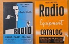 Lot Of 2 Vintage Radio Parts Company Catalogs 1936 And 1939  Free Shipping