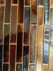 Antique Iridescent Lustre Border Tiles Lot 68 Trim Liner Fireplace Backsplash