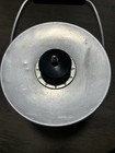 Vintage Mid Century Modern Atomic Kromex Spun Aluminum 10-1 2  Tall Ice Bucket