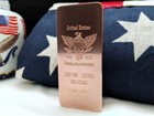 Usa 250th Anniversary 1 Lb  999 Fine Copper Bullion Bar 1776 Semiquincentennial 