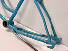 1974 Opaque Blue Schwinn Stingray Fair Lady Frame   Forks Original Free Shipping