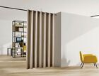 Blackout Room Divider Curtain Panel Privacy Screen Thermal Insulated Taupe Color