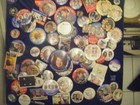 Lot Of 50  Political Campaign Pinback Buttons   Pins J Bush  Clinton  Vintage