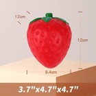 Anboor 4 7  Squishies Jumbo Slow Rising Kawaii Scent Squishies Strawberry 1 Pcs