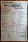 Canada Toronto 1918 Advertising Poster circular Steele Briggs Seeds  Precancel