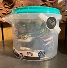 Disney Parks 2026 Avatar Pandora Bath Toy Set 5 Figures With Bucket   Lid New