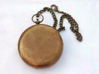 Handmade Nautical Brass Sundial Compass With Chain   Wooden Case Gift Handmade 