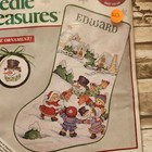 Snow Friends Needle Treasures Stocking Christmas Cross Stitch Kit 02933