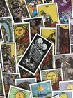 60pc Tarot Card Spirit Stickers Notebook Laptop Decal Metaphysical Art Pack Set