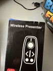 Presentation Clicker With Red Laser Pointer Rf 2 4ghz Usb Wireless For Computer