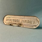 Vintage Collectable Original Metal Sign Printing Press Heidelberg