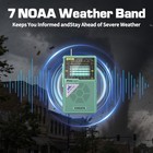 Xhdata D228 Portable Noaa Weather Radio Am Fm Sw Radio Support Usb-c  aa Powered