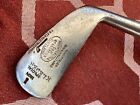 Antique Hickory Wood Shaft Tom Stewart D w Auchterlonie 1 Iron D0  39    Golf Club