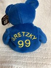 Ice Hockey - Wayne Gretzky  99  Blue Stuffed Bear  1999 Salvino s Bammers