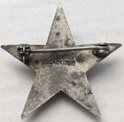 Ww2 Us Army Sterling General s Star - Blackinton - Full Size Pin Back