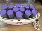 Conair More Big Curls Volume Hairsetter 12 Velvety Rollers With Steam Chv12n