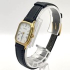 Tissot Stylist Ladies Watch White Dial Roman Numerals Gold Tone Swiss Made Quart