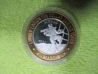  10 Ten Dollar Gaming Token Aladdin Sinbad Casino   60  999 Silver Las Vegas