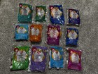 1999 Mcdonalds Happy Meal Ty Teenie Beanie Babies 2 Complete Set Of 12 Each New