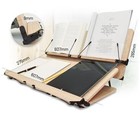 204d  Nice Book Stand Portable Wooden Reading Holder Desk Bookstands Bible