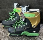Usd Ufs Throne Aggressive Skate Sz 11-12 Green Souls Kizer Frames Sifika Liners