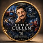 Peter Cullen Memorial Coin Optimus Prime Transformers Gold Plated Challenge Coin