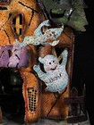 Metal Halloween Haunted House Tea Light Holder  Lantern