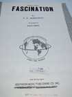 Fascination Vintage Sheet Music 1945 F d  Marchetti